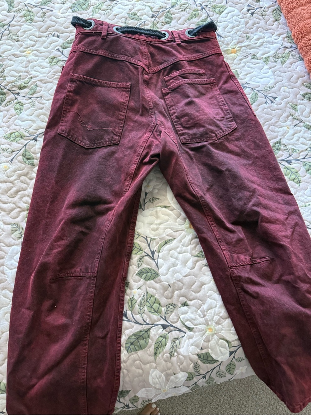 We The Free Moxie Vampiric Moxie Pull-On Barrel Jeans - Picture 4 of 4
